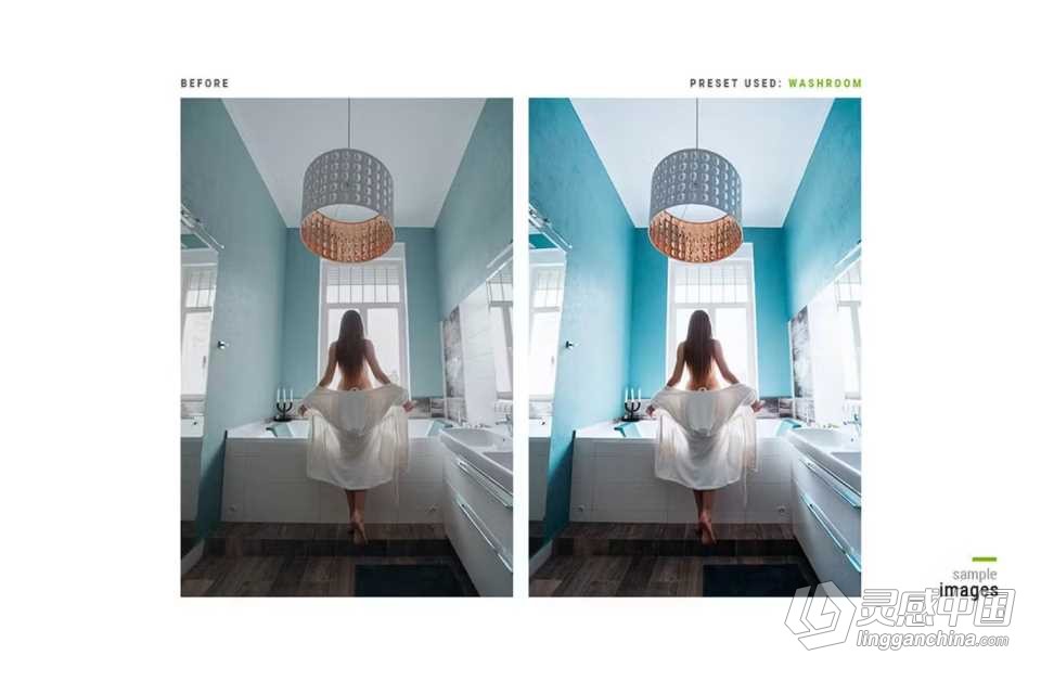 完美室内摄影后期调色Lightroom预设 Interior Design – Actions &amp; Presets  灵感中国网 www.lingganchina.com