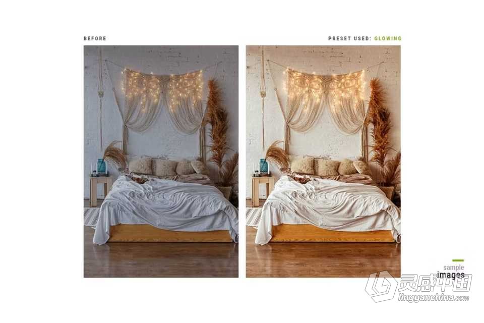 完美室内摄影后期调色Lightroom预设 Interior Design – Actions &amp; Presets  灵感中国网 www.lingganchina.com