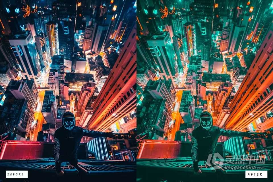 20个橙蓝色电影风光人像lr预设 Teal &amp; Orange Lightroom Presets  灵感中国网 www.lingganchina.com