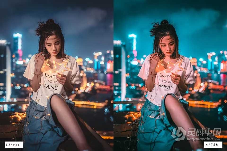 20个橙蓝色电影风光人像lr预设 Teal &amp; Orange Lightroom Presets  灵感中国网 www.lingganchina.com