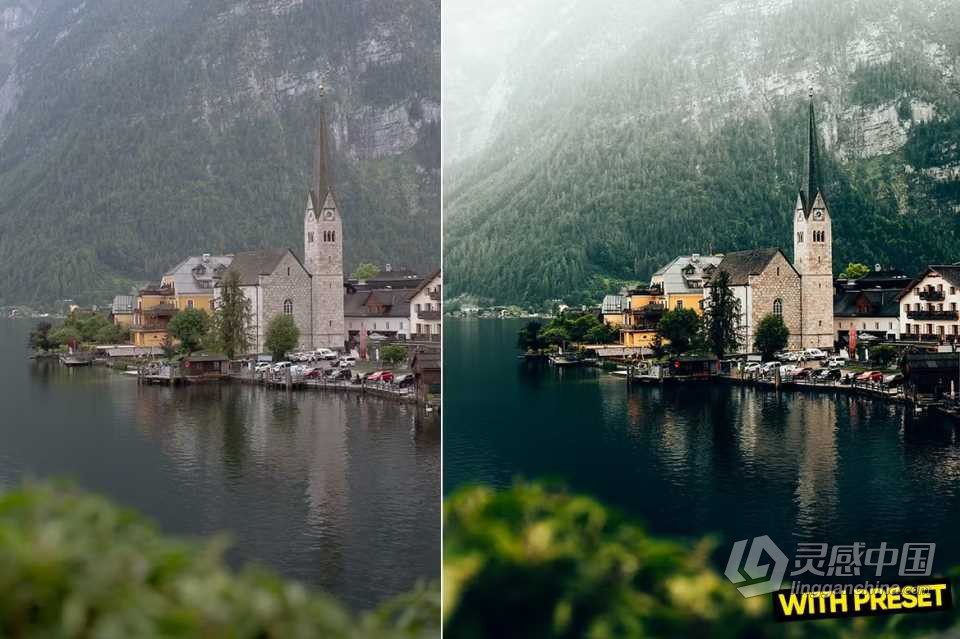 电影风光Lightroom预设 ARTA - Hallstatt Presets for Lightroom  灵感中国网 www.lingganchina.com