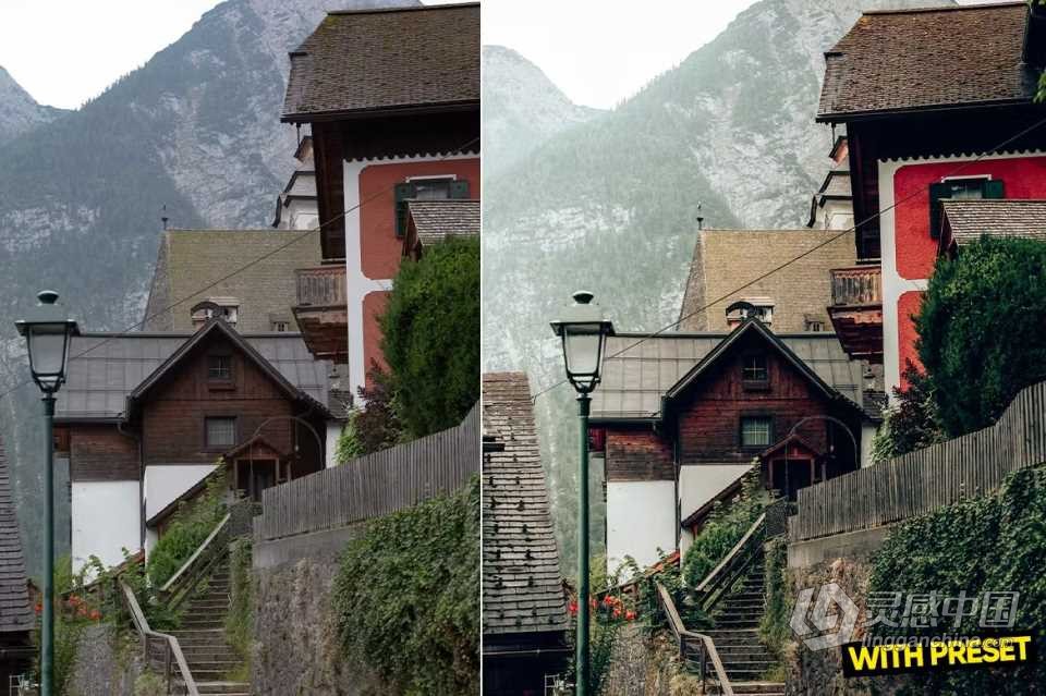 电影风光Lightroom预设 ARTA - Hallstatt Presets for Lightroom  灵感中国网 www.lingganchina.com
