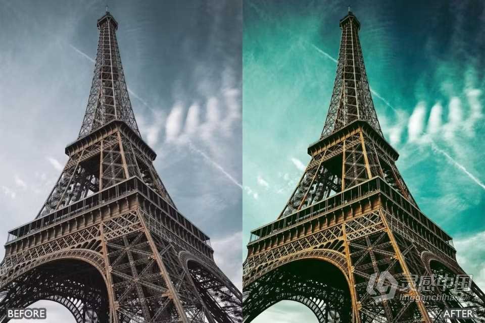 青橙色电影旅行Lightroom预设 Orange &amp; Teal Cinematic Travel Lightroom Presets  灵感中国网 www.lingganchina.com