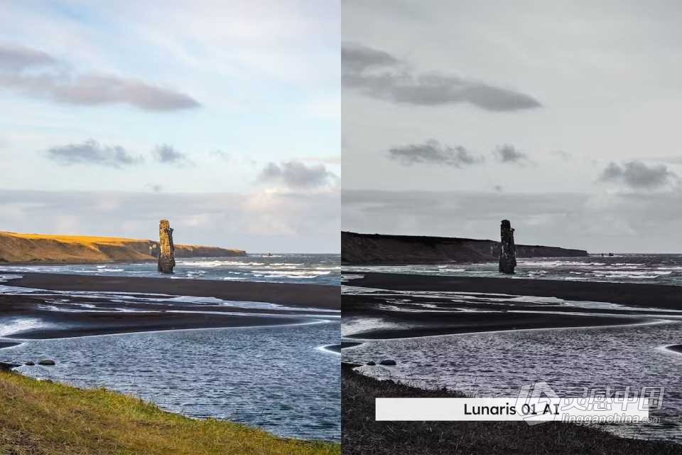 黑暗电影调色AI人工智能Lightroom预设及电影视频调色LUT预设 Obsidian Lightroom Presets and LUTs  灵感中国网 www.lingganchina.com