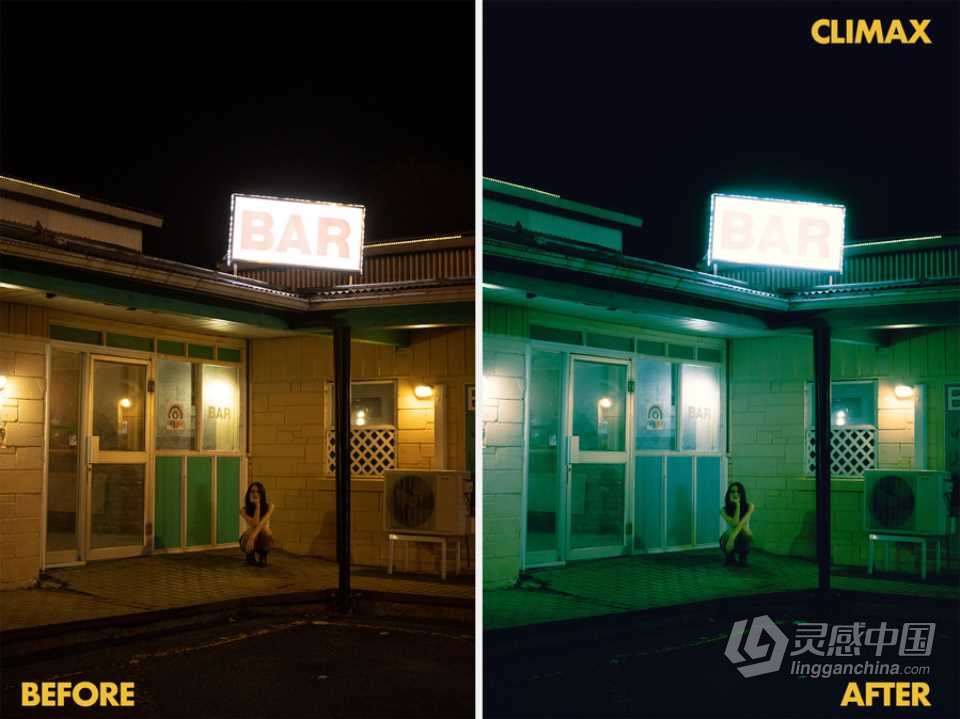 摄影师karelchladek电影般质感街头迷幻夜景Lightroom预设第二卷 Karel Chladek - Street Presets Vol II  灵感中国网 www.lingganchina.com