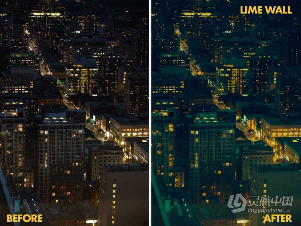摄影师karelchladek电影般质感街头迷幻夜景Lightroom预设第二卷 Karel Chladek - Street Presets Vol II  灵感中国网 www.lingganchina.com