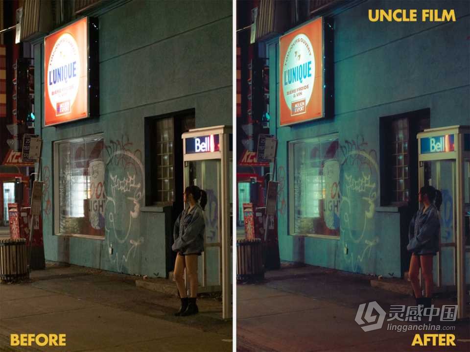 摄影师karelchladek电影般质感街头迷幻夜景Lightroom预设第二卷 Karel Chladek - Street Presets Vol II  灵感中国网 www.lingganchina.com