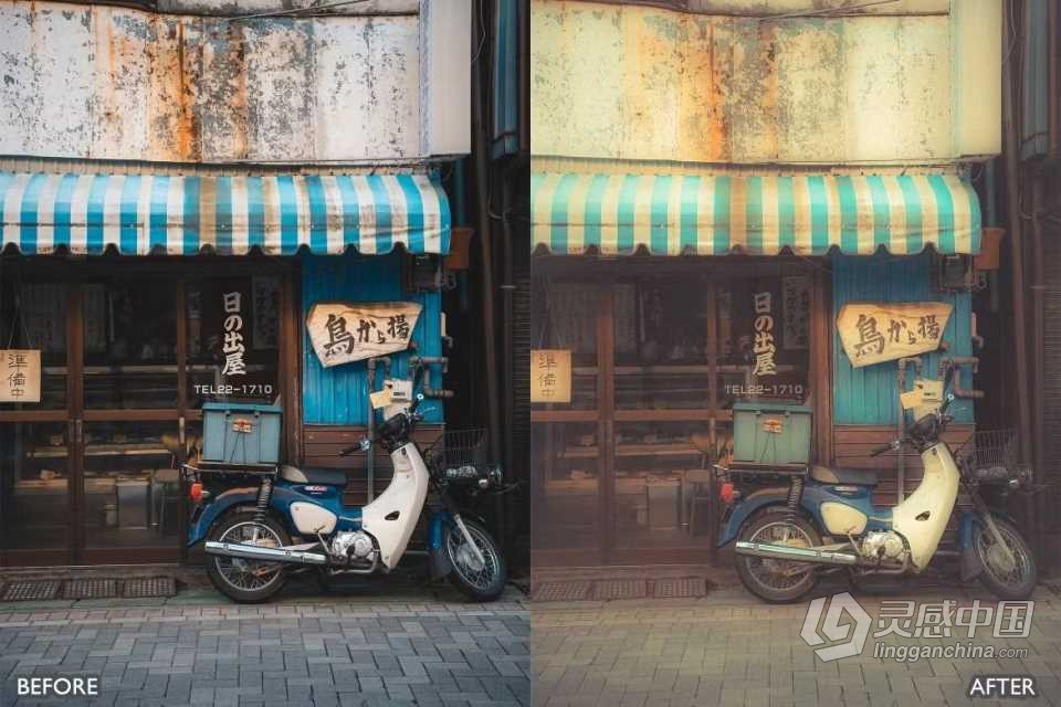 70年代怀旧电影胶片Lightroom预设 Retro Vintage Lightroom Presets  灵感中国网 www.lingganchina.com