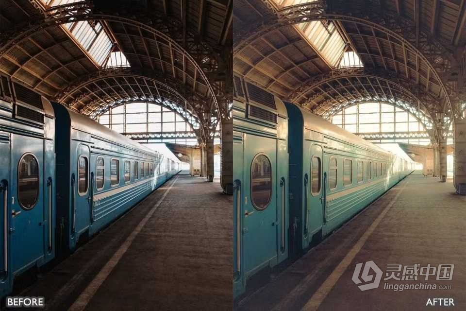 70年代怀旧电影胶片Lightroom预设 Retro Vintage Lightroom Presets  灵感中国网 www.lingganchina.com