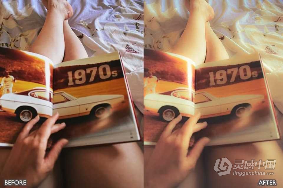 70年代怀旧电影胶片Lightroom预设 Retro Vintage Lightroom Presets  灵感中国网 www.lingganchina.com