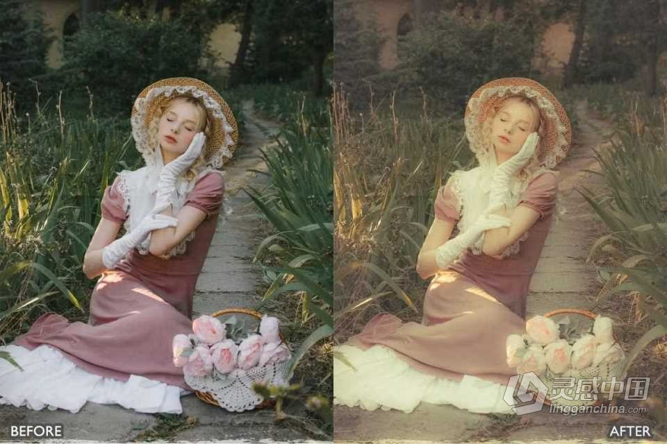 70年代怀旧电影胶片Lightroom预设 Retro Vintage Lightroom Presets  灵感中国网 www.lingganchina.com