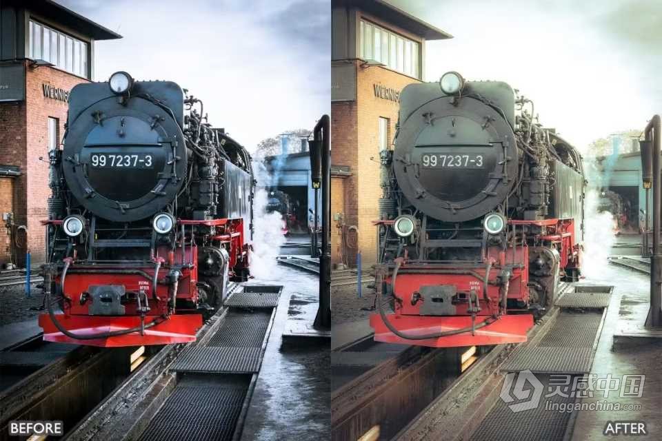 70年代怀旧电影胶片Lightroom预设 Retro Vintage Lightroom Presets  灵感中国网 www.lingganchina.com