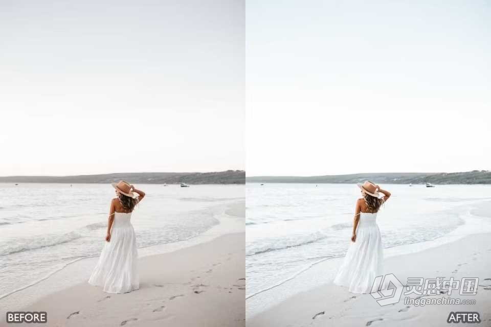 极简白色旅行人像lr预设 Minimalist White Clear Lightroom Presets  灵感中国网 www.lingganchina.com