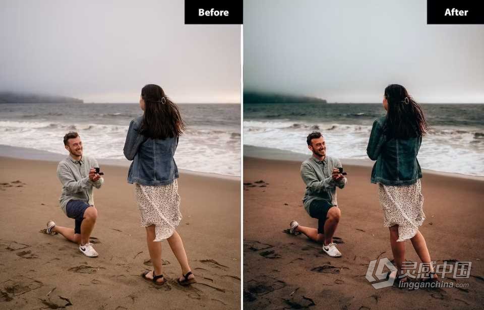 浪漫情侣电影人像lr预设 6 Sunflow Love Lightroom and Photoshop Presets  灵感中国网 www.lingganchina.com