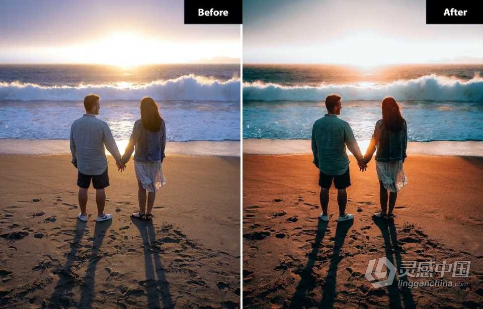浪漫情侣电影人像lr预设 6 Sunflow Love Lightroom and Photoshop Presets  灵感中国网 www.lingganchina.com