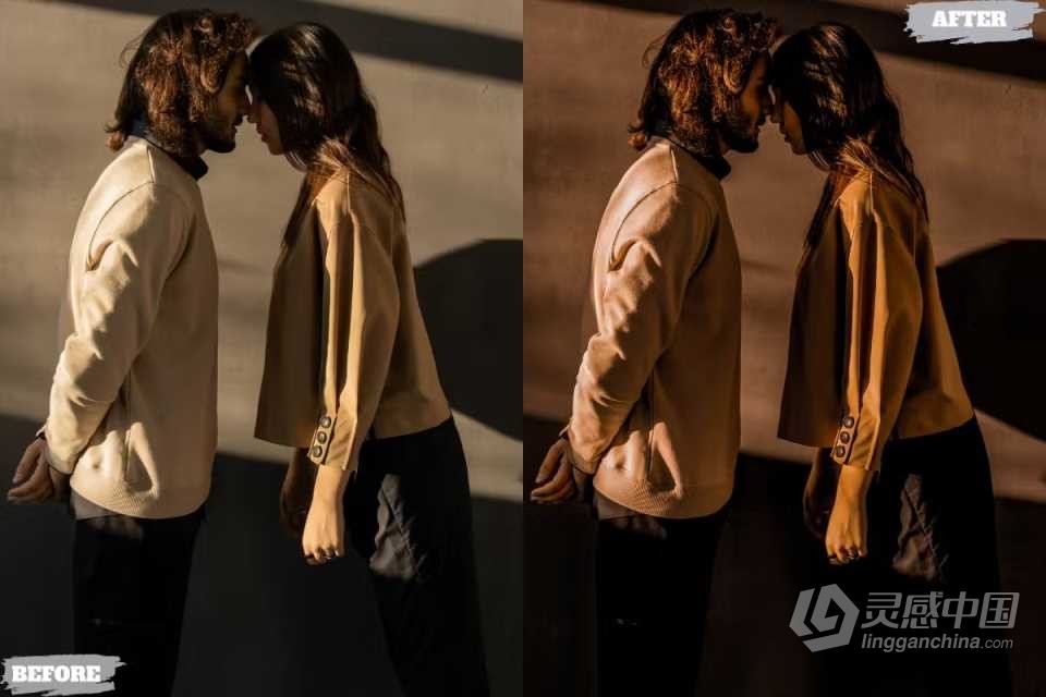 电影感Lightroom预设下载 Cine Prewedding Lightroom Presets Dekstop Mobile  灵感中国网 www.lingganchina.com