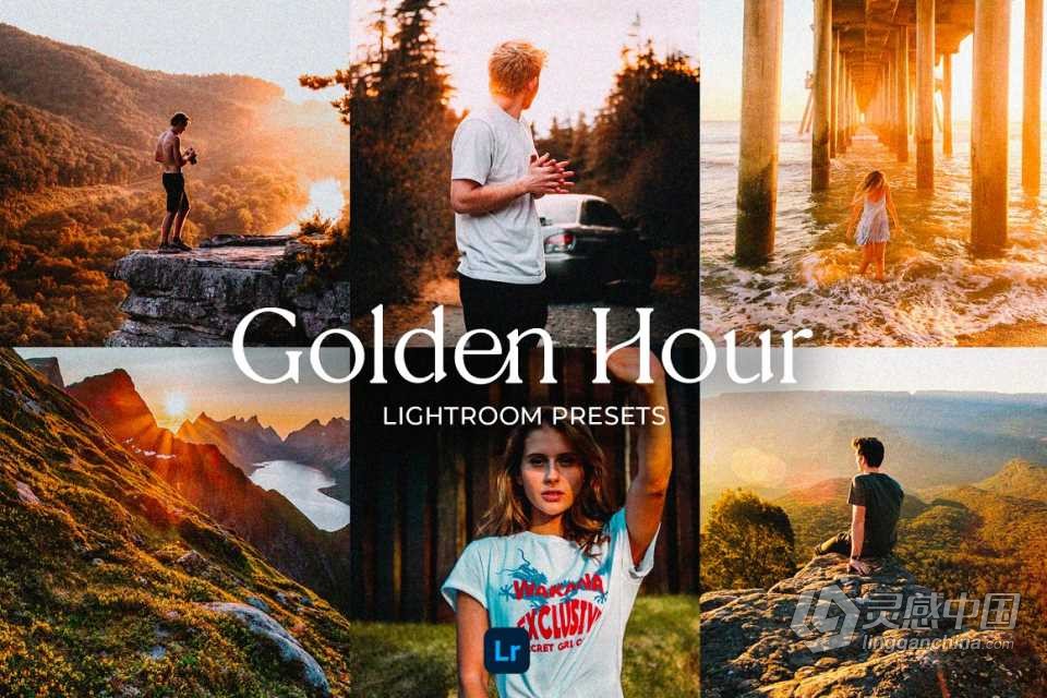 黄金时段逆光人像Lightroom预设 Golden Hour Lightroom Mobile Presets  灵感中国网 www.lingganchina.com