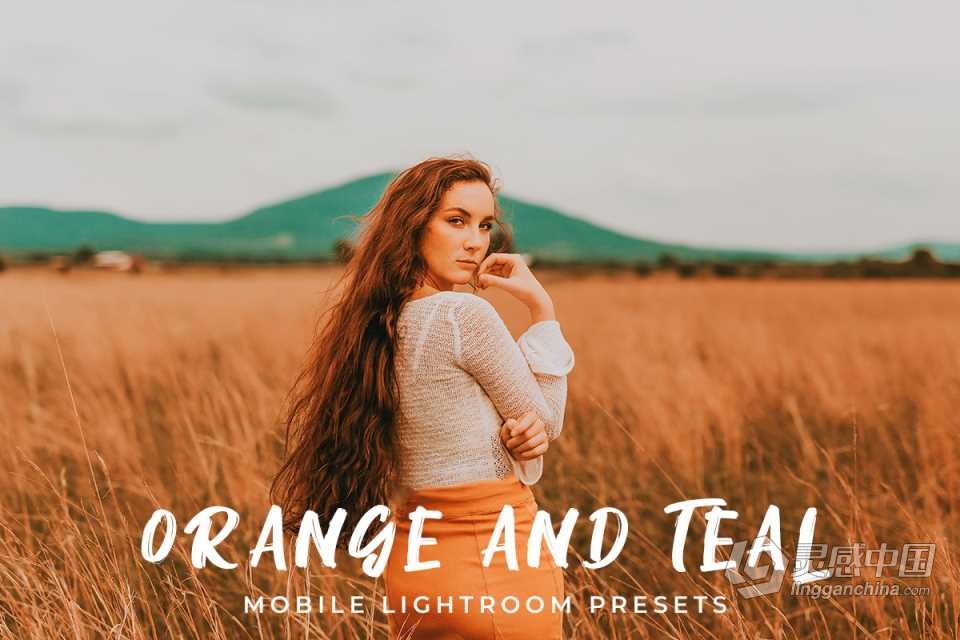 橙色和青色电影人像Lightroom预设 Orange and Teal - Lightroom Presets  灵感中国网 www.lingganchina.com