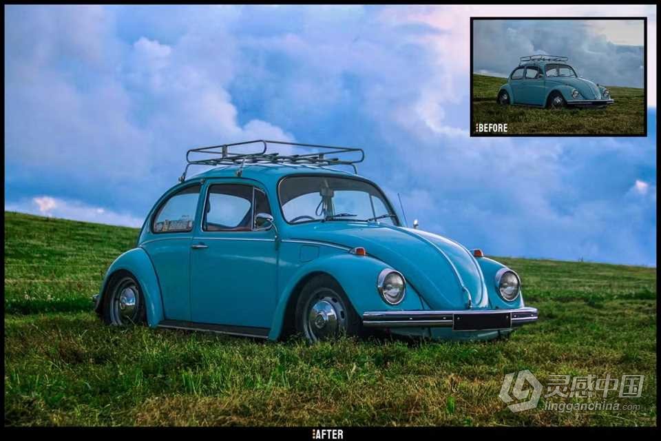 汽车摄影后期调色Lightroom预设 Cars - Desktop and Mobile Presets  灵感中国网 www.lingganchina.com