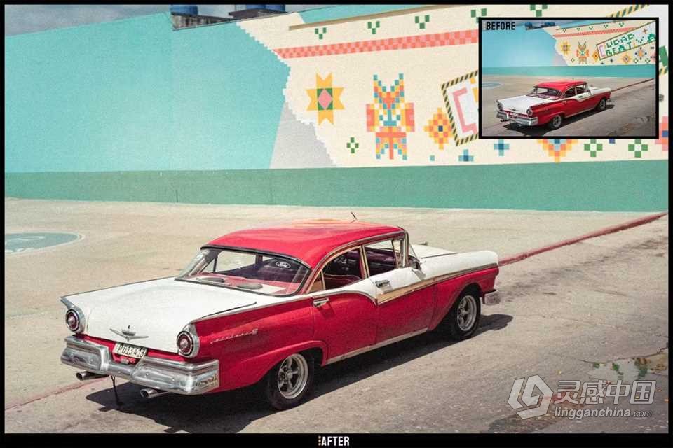 汽车摄影后期调色Lightroom预设 Cars - Desktop and Mobile Presets  灵感中国网 www.lingganchina.com
