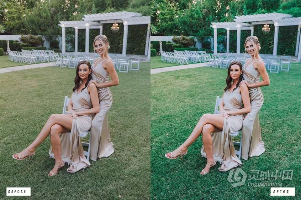 电影婚礼人像Lightroom预设 20 Wedding Cinematic Lightroom Presets  灵感中国网 www.lingganchina.com
