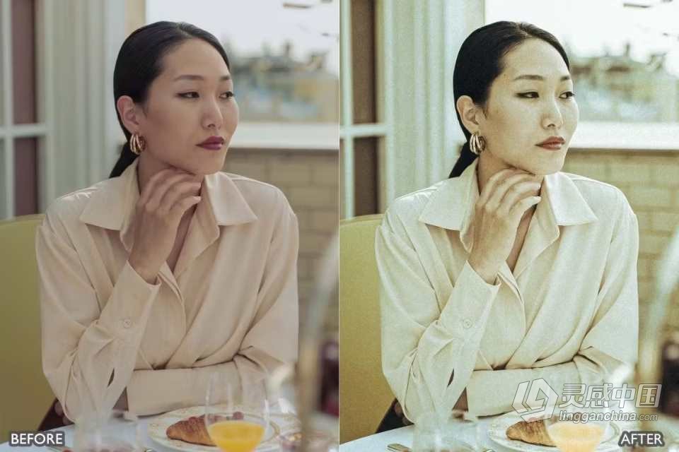 复古电影怀旧胶片lr预设 Retro Vintage Old Look Lightroom Presets  灵感中国网 www.lingganchina.com