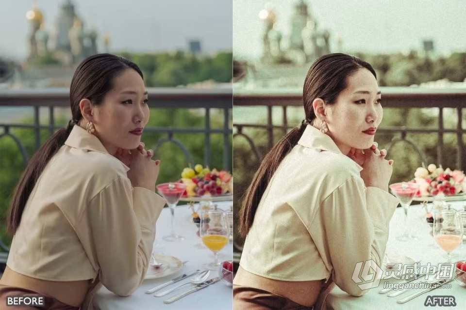 复古电影怀旧胶片lr预设 Retro Vintage Old Look Lightroom Presets  灵感中国网 www.lingganchina.com