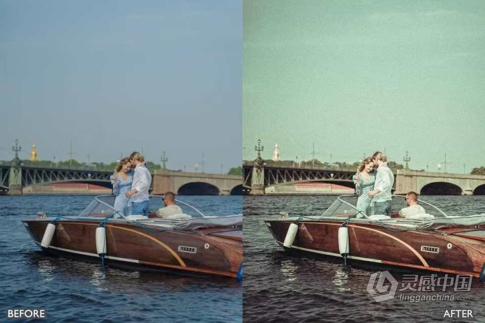 复古电影怀旧胶片lr预设 Retro Vintage Old Look Lightroom Presets  灵感中国网 www.lingganchina.com