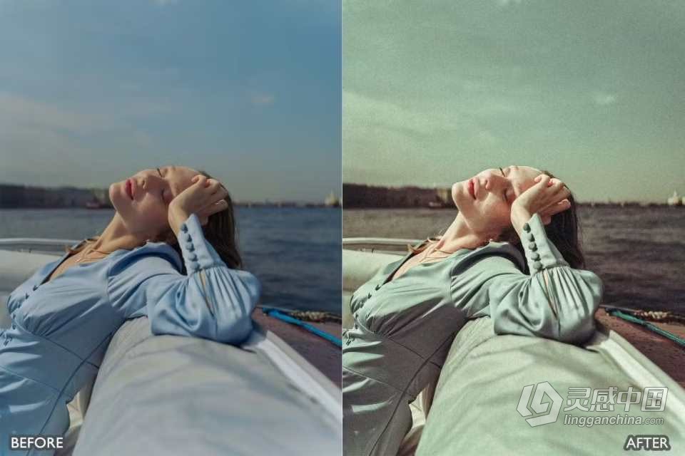 复古电影怀旧胶片lr预设 Retro Vintage Old Look Lightroom Presets  灵感中国网 www.lingganchina.com