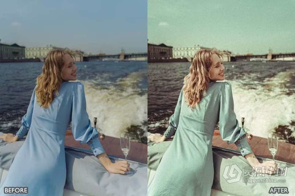 复古电影怀旧胶片lr预设 Retro Vintage Old Look Lightroom Presets  灵感中国网 www.lingganchina.com