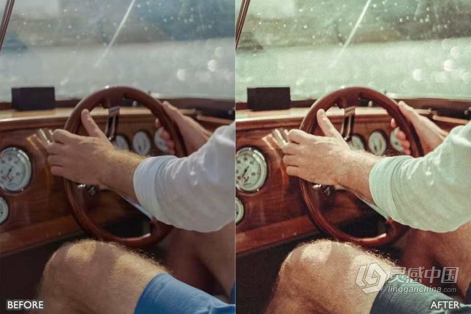 复古电影怀旧胶片lr预设 Retro Vintage Old Look Lightroom Presets  灵感中国网 www.lingganchina.com