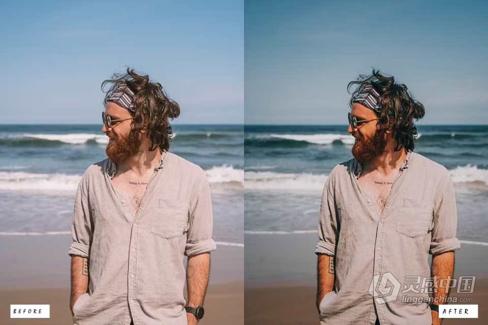 现代色彩旅拍电影风格Lightroom预设 Sandman Cinematic Lightroom Presets  灵感中国网 www.lingganchina.com