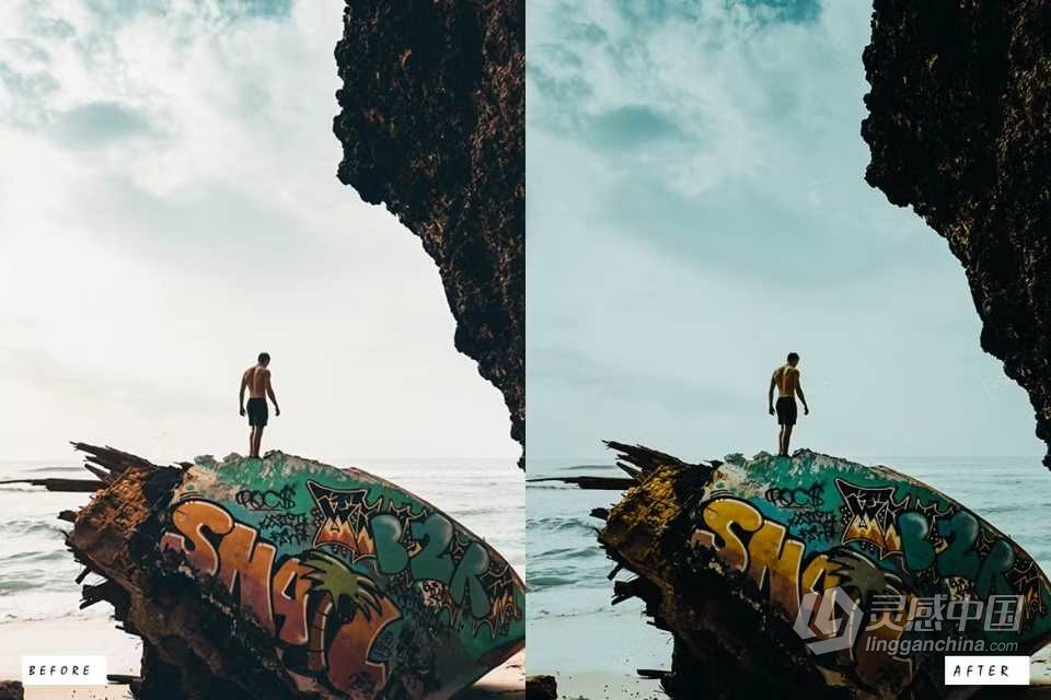 现代色彩旅拍电影风格Lightroom预设 Sandman Cinematic Lightroom Presets  灵感中国网 www.lingganchina.com