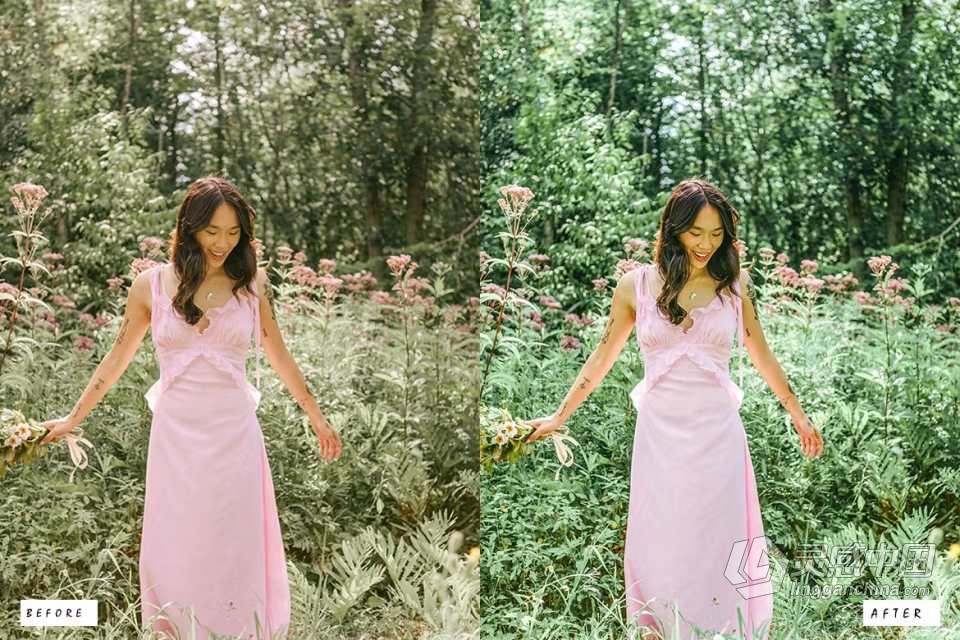 10个户外自然光人像Lightroom预设 10 Outdoor Nature Lightroom Presets  灵感中国网 www.lingganchina.com