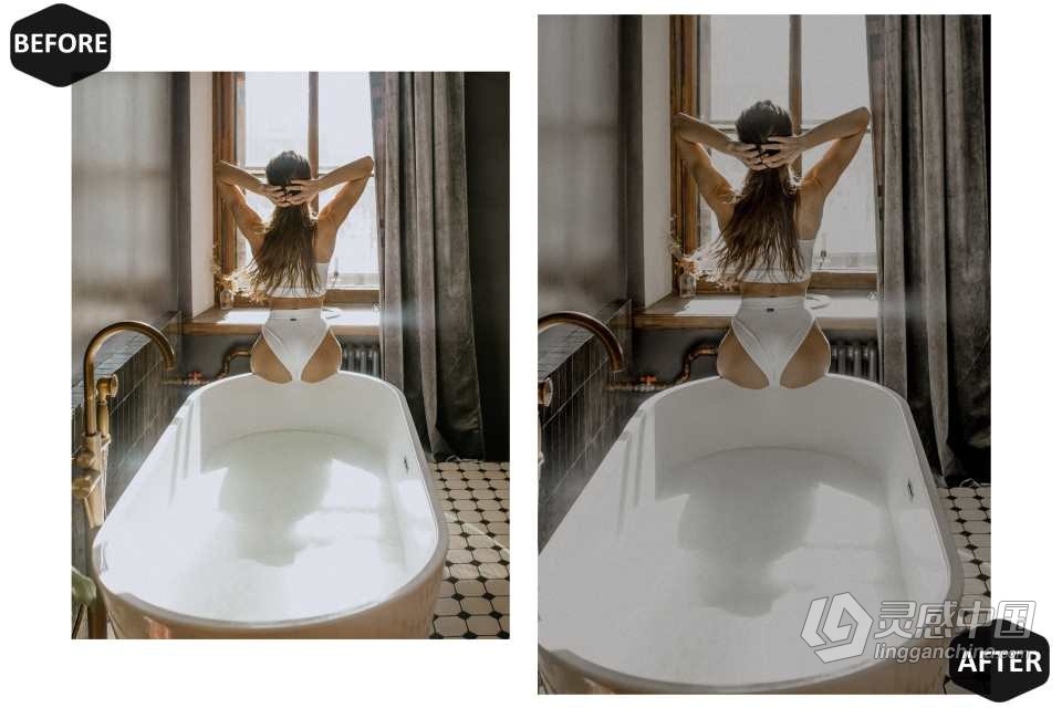 中性灰胶片人像Lightroom预设 Silver Pearl Lightroom Presets  灵感中国网 www.lingganchina.com