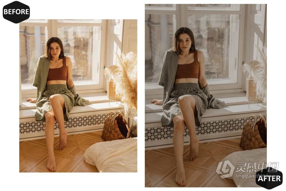 中性灰胶片人像Lightroom预设 Silver Pearl Lightroom Presets  灵感中国网 www.lingganchina.com