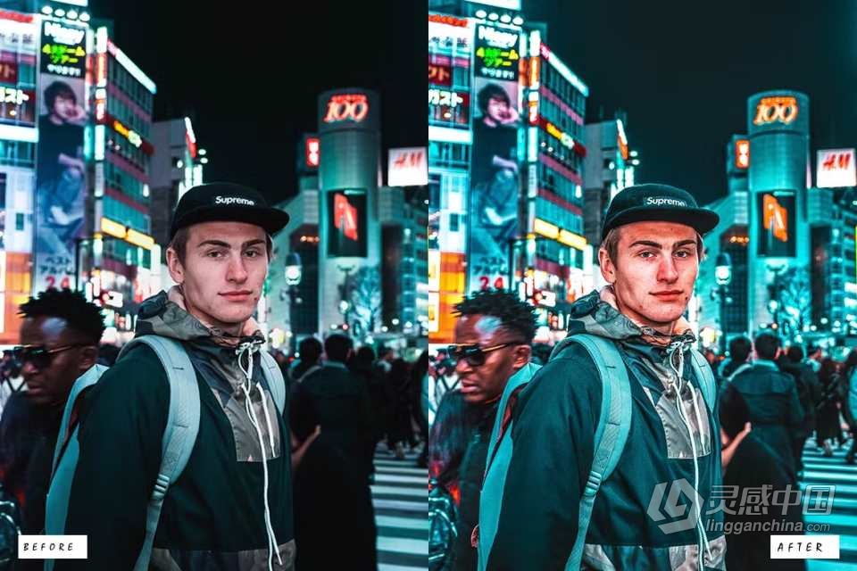 城市街头电影人像摄影LR预设 street photography lightroom presets  灵感中国网 www.lingganchina.com