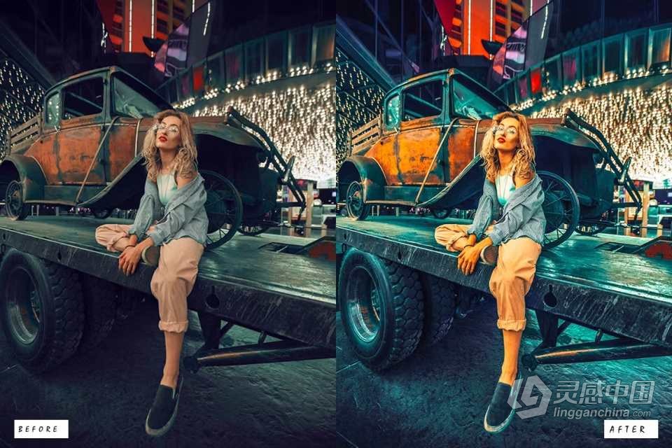 城市街头电影人像摄影LR预设 street photography lightroom presets  灵感中国网 www.lingganchina.com