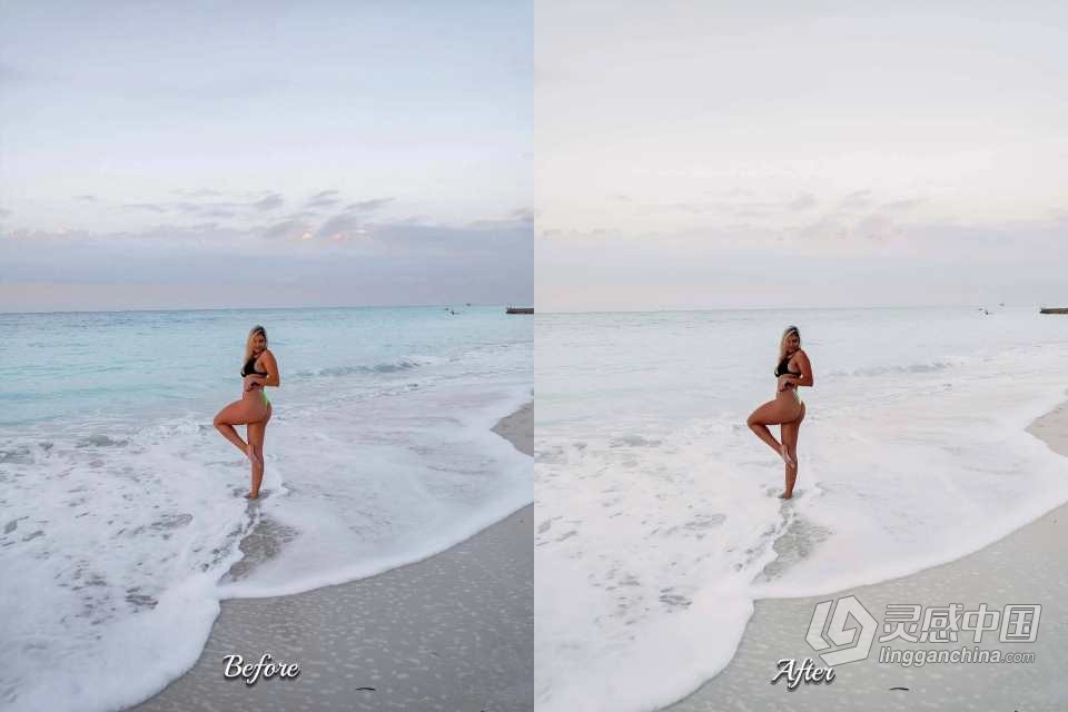 温暖皮肤和美学人像Lightroom预设滤镜 10 Coconut Lightroom Presets  灵感中国网 www.lingganchina.com