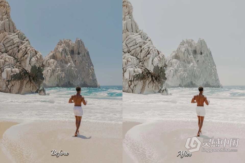 温暖皮肤和美学人像Lightroom预设滤镜 10 Coconut Lightroom Presets  灵感中国网 www.lingganchina.com