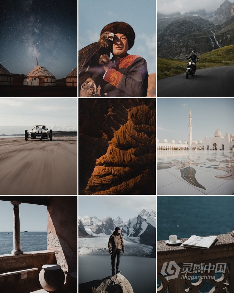 美国摄影师 Jack Harding 旅行Lightroom预设 Jack Harding Preset Pack  灵感中国网 www.lingganchina.com
