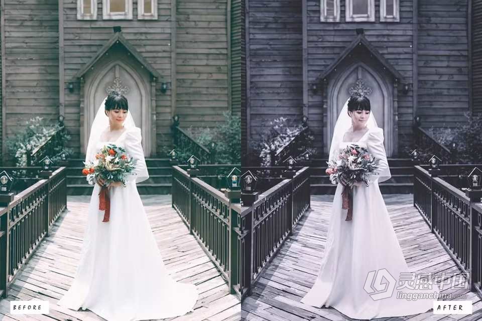 15种高级婚礼人像Lightroom预设 15 Wedding Premium Lightroom Presets  灵感中国网 www.lingganchina.com