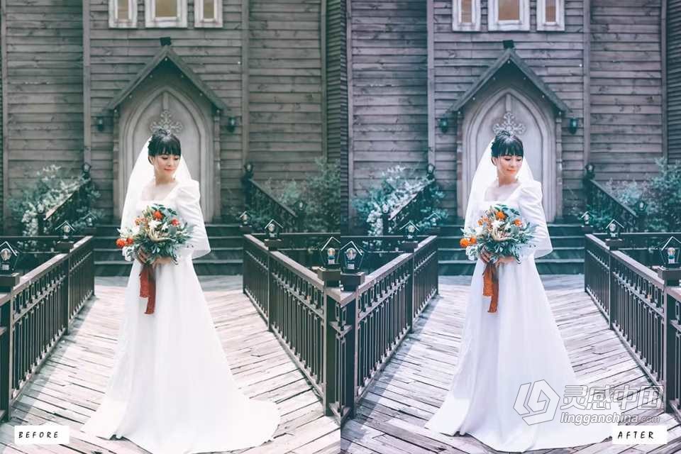 15种高级婚礼人像Lightroom预设 15 Wedding Premium Lightroom Presets  灵感中国网 www.lingganchina.com