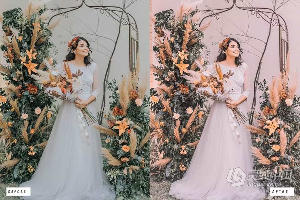 15种高级婚礼人像Lightroom预设 15 Wedding Premium Lightroom Presets  灵感中国社区 www.lingganchina.com