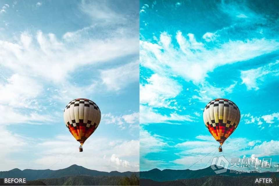 城市天空电影风光LR预设 City Sky Cinematic Landscape Presets  灵感中国网 www.lingganchina.com
