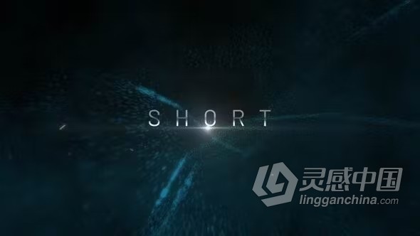 AE模板-快速粒子能量动作预告片悬念电影预告片AE模板下载 Cinematic Teaser  灵感中国网 www.lingganchina.com