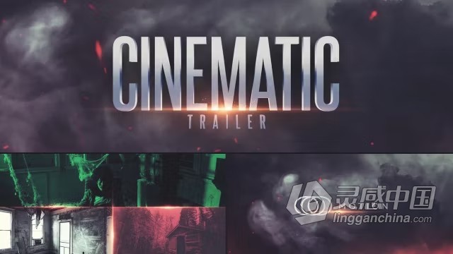 AE模板-动感排版史诗电影预告片AE模板下载 Epic Cinematic Trailer  灵感中国网 www.lingganchina.com