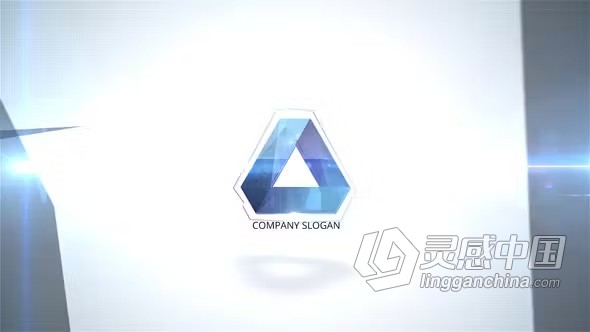 公司LOGO演绎视频片头动画制作AE模板下载 App Icon Logo  灵感中国网 www.lingganchina.com