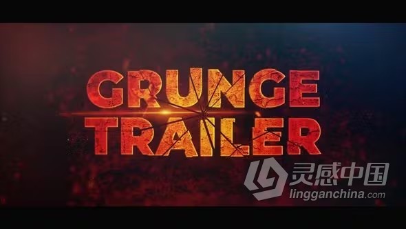 科幻动作电影视频游戏预告片AE模板下载 Cinematic Sci Fi Trailer  灵感中国社区 www.lingganchina.com