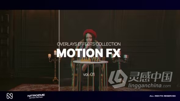 深度模糊景深相机运动效果叠加动画AE模板下载 Motion Camera Effects Overlays Collection Vol. 01  灵感中国网 www.lingganchina.com
